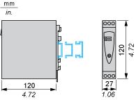 Dimensions Drawings Regulated Switch Mode Power Supply Dimensions