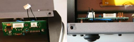 A rubber ring between switch and housing gives the necessary tension to keep the switch in place, while you will still be able to rotate the switch to the desired