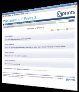 EPrints Core Objectives Lower the barrier for depositors while improving metadata quality and ultimate collection value