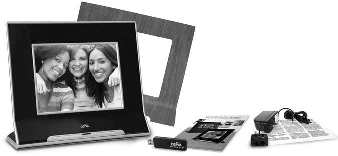 Showcase Your Photos and Stay Connected CEIVA Digital Photo Frames are the world s only connected digital picture frames, renowned for their ease of use and unique patented technology.
