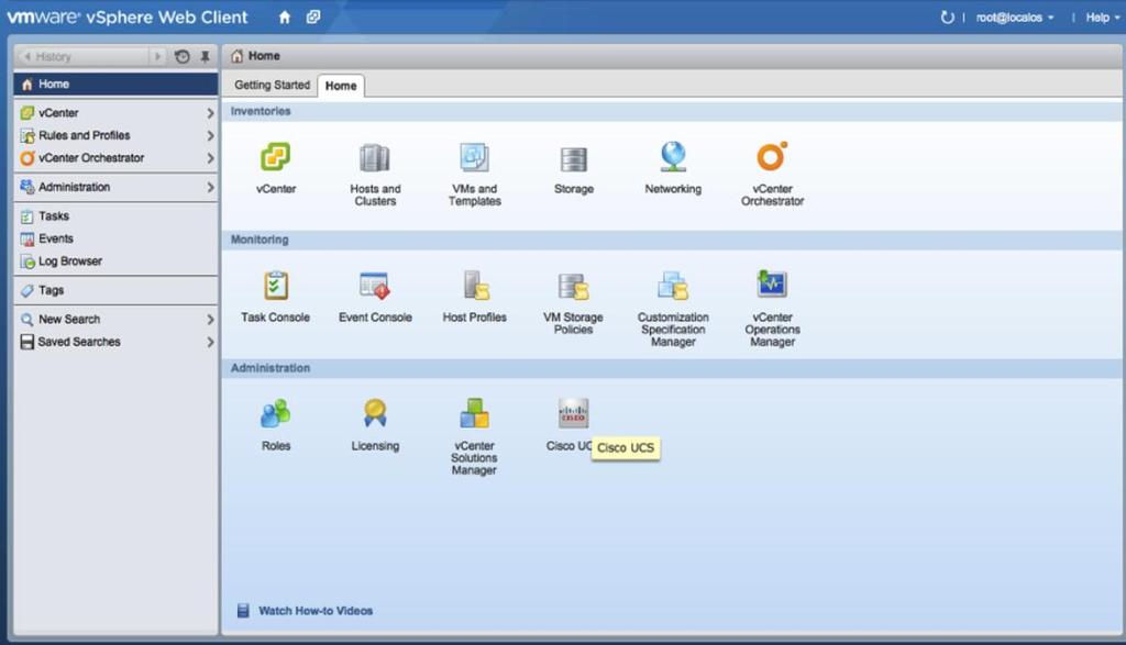 After the plug-in is registered, it will be available on the VMware vcenter homepage (Figure 6).