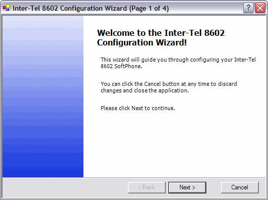 To configure options in the wizard: 1.