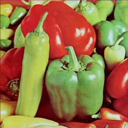 a)original peppers image(tiff) b)compressed image(dwt)