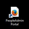 Type in PeopleAdmin Portal (or whatever you d like to name it) in the location line: This should appear on