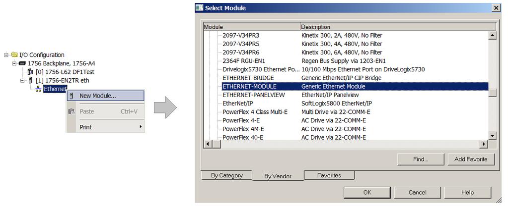 Setup 3.7.2. RSLOGIX 5000 CONFIGURATION (PRE-VERSION 20) 3.7.2.1. ADD MODULE TO I/O CONFIGURATION The module can operate in both a Logix owned and standalone mode.