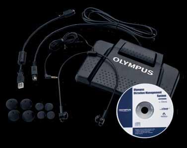 Footswitch RS-28 The ideal tool for all typists: it allows hands-free dictation and control of Olympus transcription software.