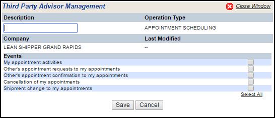 regarding appointments. To manage Advisors, click Advisor Management under the Actions menu. 2. A new pop-up will appear; click Create New. 3.