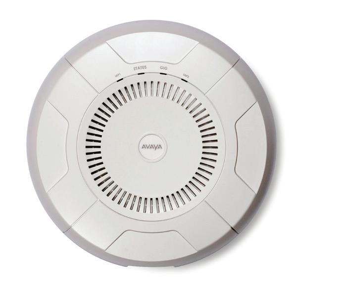 The Avaya WLAN Access Point 9133 is a high performance 802.11ac Access Point (AP). It is part of the next generation Avaya wireless portfolio that delivers wired-like performance and predictability.