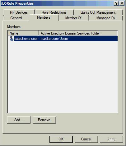 Selecting an existing device and clicking Remove removes the device from the list of valid member devices.