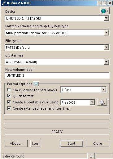 Perform Post-Installation Tasks Create a Bootable USB Disk and Attach the ISO Figure 6: Rufus GUI Step 3 Step 4 Step 5 Step 6 Click the Click to select image icon located in the middle of the GUI.