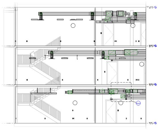 Working with Section and Elevation Views About Section Views A section is a cross section in a building model that you place by drawing a line.