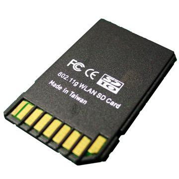 802.11 b/g SDIO Wireless LAN Card SDW2500 The SDW2500 is a compact size wireless card for the PDA and other mobile computing device. The card is designed in the concept to got friendly with battery.