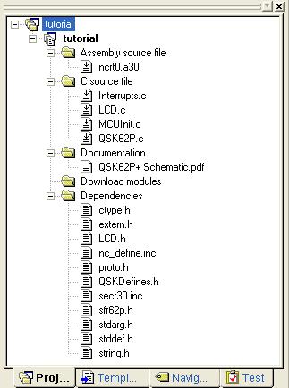 Try the following, click on Show dependencies under each file and see what happens to files displayed on the