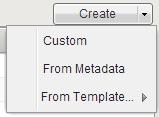 2. Click the External IdP Connectors tab. 3. On the right corner of the window, click Create > From Metadata.