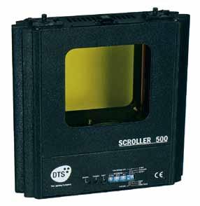Scrollers Scrollers SCROLLER SCROLLER 1000 and SCROLLER 500 are motorized colour changers suitable for the SCENA series theatre projectors, but also ideal for all theatre lights.