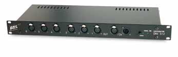 Dimmers / Splitters Dimmers / Splitters DIMMERS DP1213 (12 channels) and DP613 (6 channels) are professional dimmers controllable either manually or via DMX.