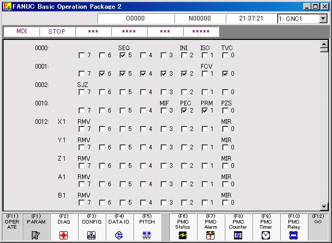 B-63924EN/01 2.STANDARD OPERATION 2.5 SYSTEM 2.5.1 Displaying Parameters This section describes how to display and set system-related information, and how to input and output different types of data.