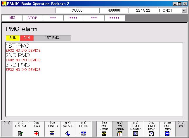 B-63924EN/01 2.STANDARD OPERATION 2.5.7 Displaying PMC Alarms The alarms issued from all PMC paths can be displayed.
