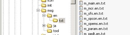 Screen-definition-file-folder\msg\ <Within each culture-name-folder\txt folder> *.