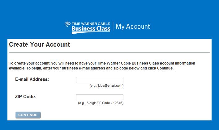 1. Enter the address http://myaccount.tw cbc.com into your w eb brow ser. 2. Click the Create Account link in the low er right area of this screen. 3.