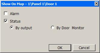 toolbar menu. The objects appear on the status map, and can be dragged to their correct position. 7.