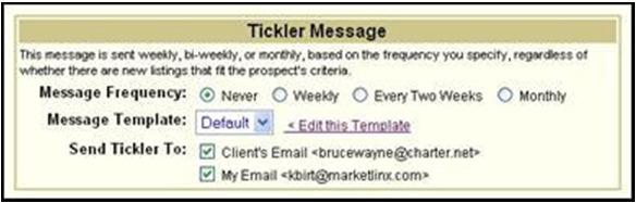 Step 12: Click the Yes button to save these emails in Prospect E-mail History in the Prospect Record.