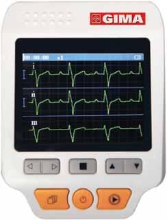 (CARDIO-B) ECG continuous measurement data storage - analysis and report of 8 types (CARDIO-A) and 17 types (CARDIO-B) of ECG waveform - USB 2.
