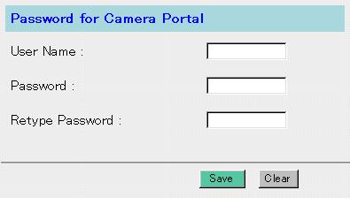 Access Control Access Control window allows you to control the access to the Camera Portal page from the WAN side of the KX-HGW600.