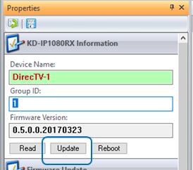 d) After all property updates are entered, press Update button in Unit Information workspace 7)