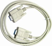 adaptor and the serial cable.