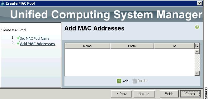 assign a block of MAC addresses to
