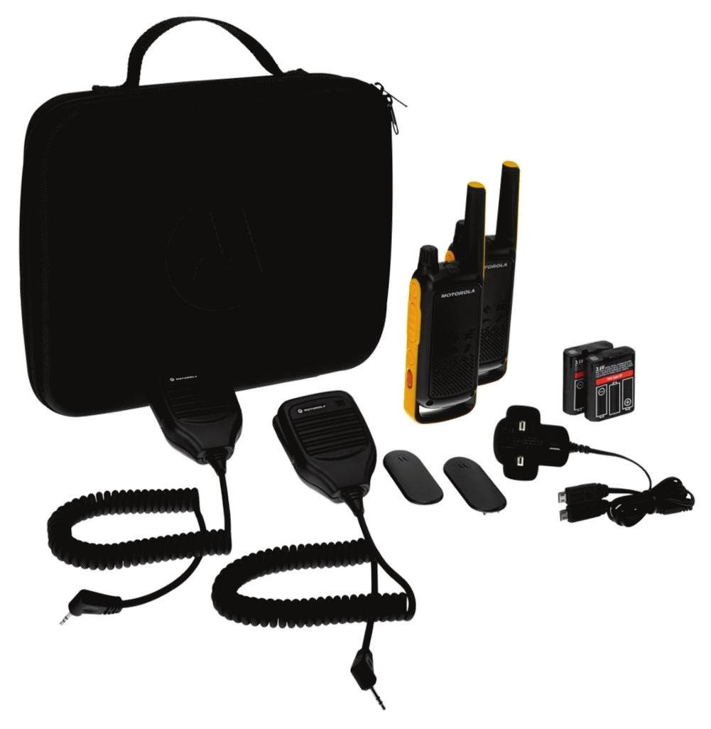 IN THE BOX 2x T82 EXTREME radios 2x Remote Speaker