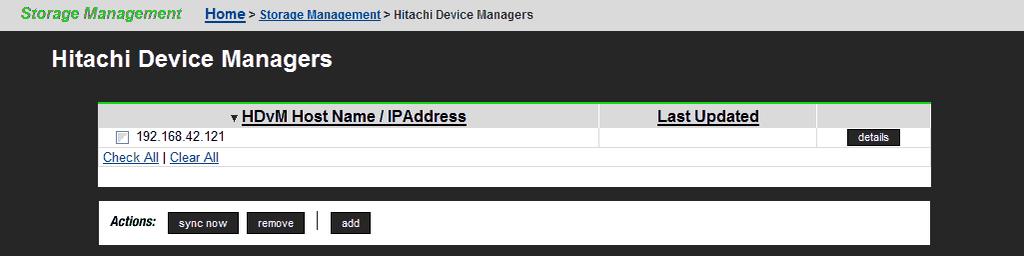 configuring or using the Hitachi Device Manager, refer to your Hitachi Device Manager documentation, or contact Hitachi Data Systems Corporation.