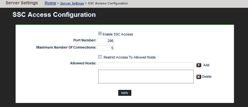 To prevent unauthorized access to the storage system, you should configure the server to respond only to predefined (authorized) management hosts on the network, based on the management access method