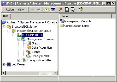 Getting Started with Administrative Tools 13 The System Management Console window consists of two main areas: the console tree and the details pane.
