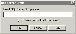 Getting Started with Administrative Tools 15 Creating Server Groups In the System Management Console, you can organize multiple IndustrialSQL Server historians into groups.