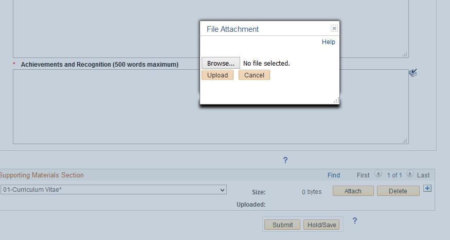 11. Click Attach to upload the document. Click Attach to upload the document. 12.