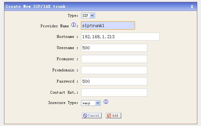 3.3.2 VoIP Trunks A VoIP service provider (VSP) that you have signed up with is also a trunk. Via the VoIP trunk you can dial via the VoIP service to reduce your cost when making international calls.