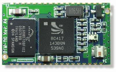 Bluetooth.0 /. + EDR Module 0700 0/MAR/05 5mm.5mm Features The module is a Max dbm (Class) module. AT Command Set provided for module configuration Bluetooth standard v.0 and BT v.