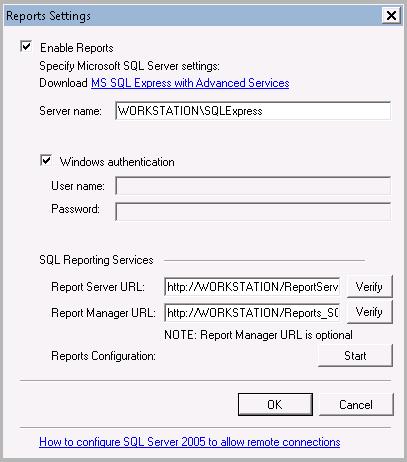 1. In NetWrix Enterprise Management Console, expand the Settings node and select the Reports node. Alternatively, you can click Reports in the Settings page.
