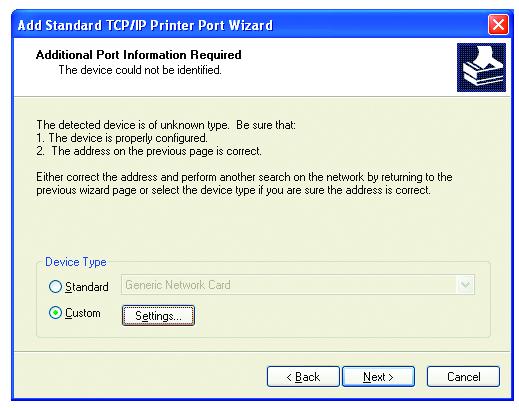 Networking Basics Sharing an LPR printer In this screen, select
