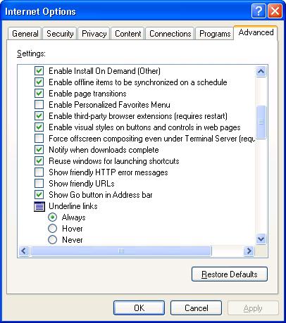 By default, this setting will be set enabled during the installation of for Browser Plugin if it is disabled.