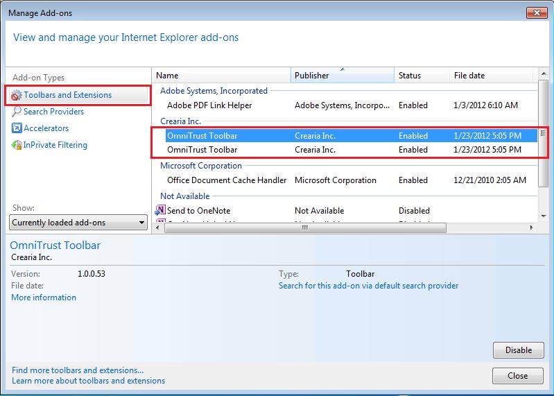 for Browser Plugin Installation Guide (Figure: Windows 7 SP1 Internet Explorer 8 ) 3.