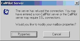 July 2006 Security recommendations Require SSL setting affects the user interface of the desktop clients (integrated and non-integrated) and My CallPilot.