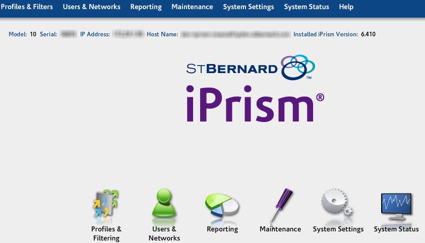 20. The iprism home page appear after login. You can now begin working with your iprism. Refer to the iprism Administration Guide for detailed information. Figure 17.