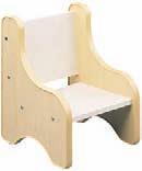 Curved Activity Chairs are designed with a wide base for extra