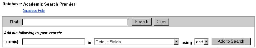 Using the Advanced Search Screens The library administrator chooses one of three available Advanced Search Screen styles: Single Find Field, Single Find Field with Search Builder or Guided Style.