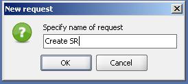 7. Give the request message a name of your choice : 8. Do not choose to create the optional elements in schema, as you will only specify a small subset of them : 9.