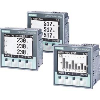 Selection and pplication Guide SIEREK Metal-Enclosed Interrupter Switchgear Power metering SIEREK switchgear is available with the optional Siemens SENTRON PC compact and powerful power-monitoring