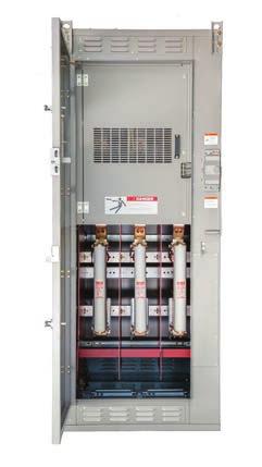 SIEREK Metal-Enclosed Interrupter Switchgear Selection and pplication Guide Construction Type SIEREK metal-enclosed interrupter switchgear with front door removed Type SIEREK metal-enclosed